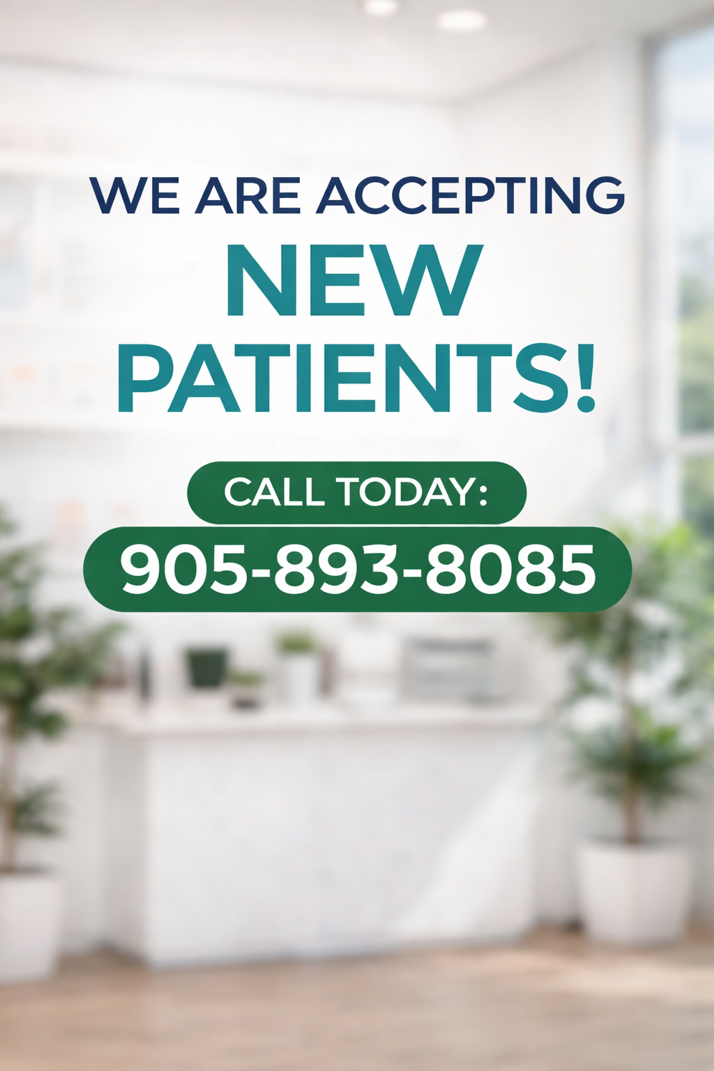 Accepted patients call now!